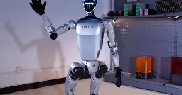 Video: $16k G1 humanoid rises up to smash nuts, twist and twirl