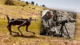 Rifle-Armed Robot Dogs Now Being Tested By Marine Special Operators (Updated)